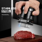 Couteau a viande en acier inoxydable 56 lames aiguille attendrisseur de viande couteau a viande steak ... Couteau a viande en acier inoxydable 56 lames aiguille attendrisseur de viande couteau a viande steak ...