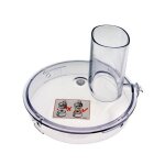 Couvercle de bol hachoir nu (sans poussoir) robot ménager (kw663797 kenwood) Couvercle de bol hachoir nu (sans poussoir) robot ménager (kw663797 kenwood)