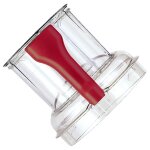 Couvercle de bol rouge (sans poussoir) robot m�nager (17484 magimix)