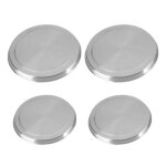 Couvercle de po�le en acier inoxydable, pack de 4