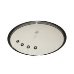 Couvercle en verre - cuiseur vapeur (ss - 993552 seb, moulinex)
