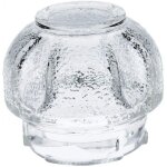 Couvercle verre, lampe de four 008087690 808769001 / 5 pour four aeg, arthur martin, electrolux, essentiel ...
