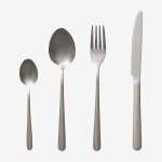 Couverts 16 pi�ces en acier inoxydable sornia gris chrom�