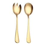 Couverts en acier inoxydable, service de table, cuillre a salade fourchette service cuillre a soupe ...