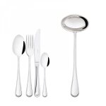 Couverts - l'angleterre - set 49 pz - acier inoxydable 18 / 10 - compatible lave - vaisselle