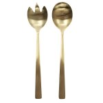 Paris prix - couverts a salade inox  sonat  21cm or