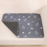 Couverture absorbante rutilisable pour chien, coussin de pipi, couche lavable, coussin d'entranement ...