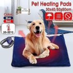 Couverture chauffante pour chien, imperm�able, anti - morsure, temp�rature r�glable, 40 x 30 cm / 50 ...