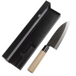 Avec couverture - couteau a sushi japonais, ustensile de cuisine domestique, couperet a viande en acier ... Avec couverture - couteau a sushi japonais, ustensile de cuisine domestique, couperet a viande en acier ...