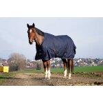 Couverture equith�me - classic 1200d - couleur : marine, taille : 5'9 ; / 175 cm, polyfil : 0 g