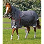Couverture d'ext�rieur imperm�able pour cheval avec couvre - cou premier equine buster 150 g