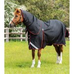 Couverture d'ext�rieur imperm�able pour cheval avec couvre - cou premier equine buster 250 g