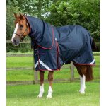 Couverture d'ext�rieur imperm�able pour cheval avec couvre - cou premier equine buster 420 g classic