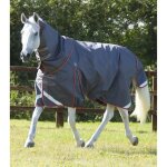 Couverture d'ext�rieur imperm�able pour cheval avec couvre - cou premier equine buster 50 g