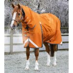 Couverture d'ext�rieur imperm�able pour cheval avec couvre - cou premier equine buster combo 400g