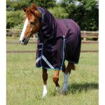 Couverture d'ext�rieur imperm�able pour cheval avec couvre - cou premier equine buster storm 100 g