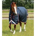 Couverture d'ext�rieur imperm�able pour cheval avec couvre - cou premier equine buster storm 200 g