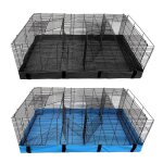 Couverture de fond de cage pour animaux de compagnie, doublure en pvc lavable et fond en toile pour chiens, ... Couverture de fond de cage pour animaux de compagnie, doublure en pvc lavable et fond en toile pour chiens, ...