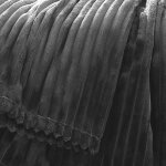 Couverture polaire a effet c�tel� 3d