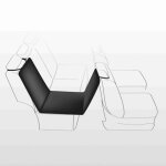 Couverture polaire de protection pour si�ge de voiture t1