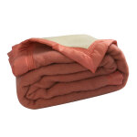 Couverture pure laine vierge 600g / m2 bicolore