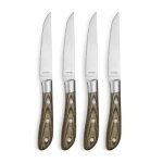 Achille - coffret 4 couteaux steak bois de pakka Achille - coffret 4 couteaux steak bois de pakka