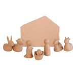 Cr�che de no�l 8 x 25 x 20 cm