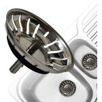 Crpine d'vier, bouchon de vidange de crpine d'paississement en acier inoxydable de cuisine, dimensionn ...