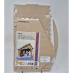 Cr�che de no�l avec des figures