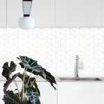Cr�dence adh�sive cube m�tal 200 x 60 cm