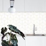 Cr�dence adh�sive cube retro 100 x 50 cm