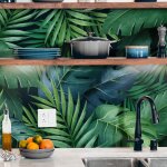 Cr�dence adh�sive exotique 200 x 40 cm