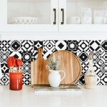 Cr�dence adh�sive monochrome 100 x 50 cm