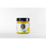 Cr�me de miel au citron, menthe et gingembre lyophilis�s. pot de 300g.