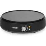 Cr�pi�re �lectrique 1200 w avec r�teau et spatule