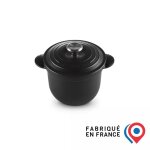 Le creuset cocotte every en fonte maille 16 cm noir mat