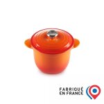 Le creuset cocotte every en fonte maille 16 cm volcanique