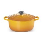 Le creuset - cocotte ronde fonte émaillée - nectar - Ãâ˜20 cm - jaune Le creuset - cocotte ronde fonte émaillée - nectar - Ãâ˜20 cm - jaune