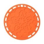 Dessous de plat silicone orange volcanique 20 cm