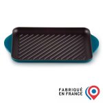 Le creuset gril rectangulaire en fonte émaillée 32 x 22 cm deep teal Le creuset gril rectangulaire en fonte émaillée 32 x 22 cm deep teal