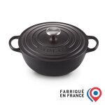 Le creuset marmite 26 cm noir