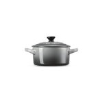 Le creuset - mini cocotte Ãâ˜10 cm - céramique - flint - gris Le creuset - mini cocotte Ãâ˜10 cm - céramique - flint - gris