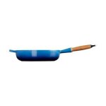Le creuset - sauteuse Ã28 cm - signature - fonte maille - azur - bleu