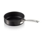 Le creuset - sauteuse bord droit les forges aluminium forg Ã26 cm - noir