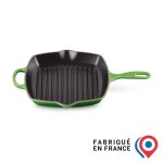 Le creuset skillet carré en fonte émaillée 26 x 26 cm vert Le creuset skillet carré en fonte émaillée 26 x 26 cm vert