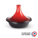 Le creuset tagine en fonte maille 27 cm cerise