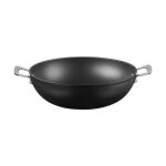 Le creuset - wok les forges en aluminium Ø32 cm - noir