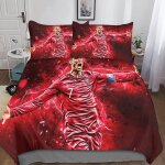 Cristiano ronaldo housse de couette parure de lit de housses de couettes football parure de couette d ...