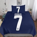 Cristiano ronaldo housse de couette parure de lit de housses de couettes football parure de couette d ...