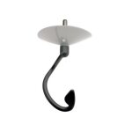 Crochet a pate en aluminium avec circlip pour robots chef (39259 - 5616) robot m�nager (kw712210 kenwood) ...